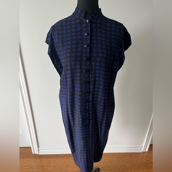 TRACY REESE Silk Shirt Dress - Picture 2 of 12